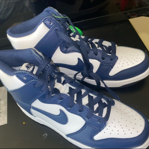 Nike Dunk High Championship Navy - Picture 1 of 8